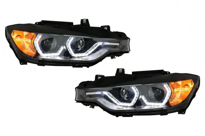 Angel Eyes Headlights LED DRL for BMW 3 Series F30 F31 Sedan Touring