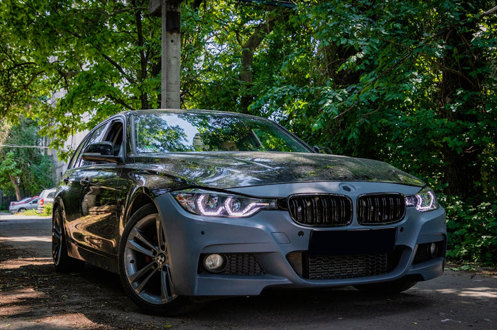 Angel Eyes Headlights LED DRL for BMW 3 Series F30 F31 Sedan Touring