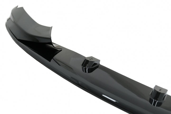 Front Bumper Spoiler Lip suitable for BMW 4 Series F32 F33 F36 Coupe Cabrio Grand Coupe (2013-03.2019) with Rear Bumper Diffuser Twin Single Outlet M-Performance Design