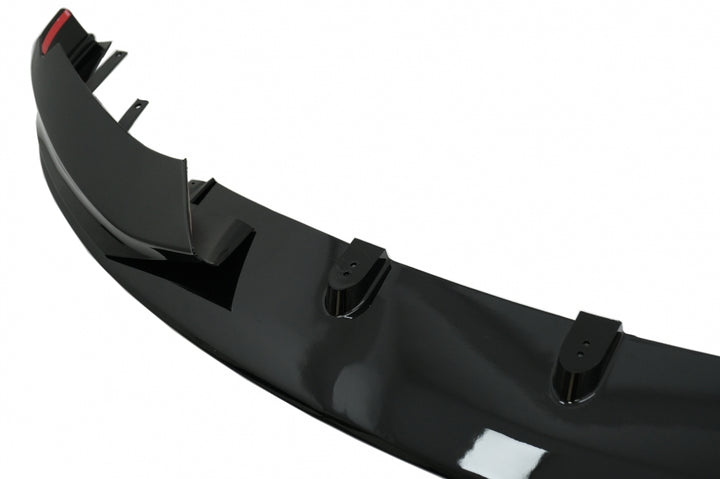 Front Bumper Spoiler Lip suitable for BMW 4 Series F32 F33 F36 Coupe Cabrio Grand Coupe (2013-03.2019) with Rear Bumper Diffuser Twin Single Outlet M-Performance Design
