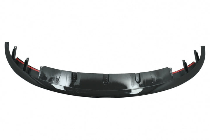 Front Bumper Spoiler Lip suitable for BMW 4 Series F32 F33 F36 Coupe Cabrio Grand Coupe (2013-03.2019) with Rear Bumper Diffuser Twin Single Outlet M-Performance Design