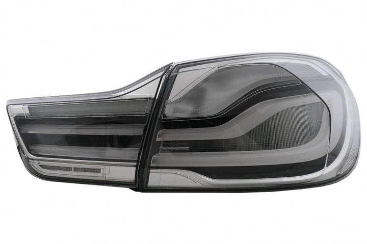 Full LED Bar Taillights suitable for BMW 4 Series F32 F33 F36 (2013-2016) Smoke with Static Turning Signal