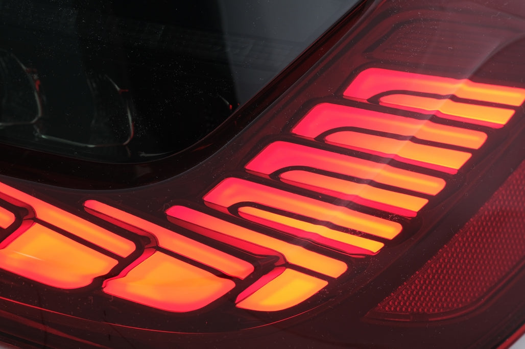 Full LED Taillights suitable for BMW 3 Series G20 G28 M3 G80 Sedan (2018-2022) Red Smoke with Dynamic Sequential Turning Light