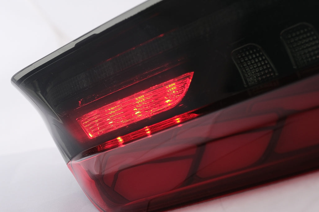 Full LED Taillights suitable for BMW 3 Series G20 G28 M3 G80 Sedan (2018-2022) Red Smoke with Dynamic Sequential Turning Light