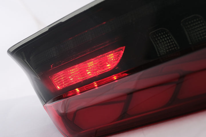 Full LED Taillights suitable for BMW 3 Series G20 G28 M3 G80 Sedan (2018-2022) Red Smoke with Dynamic Sequential Turning Light