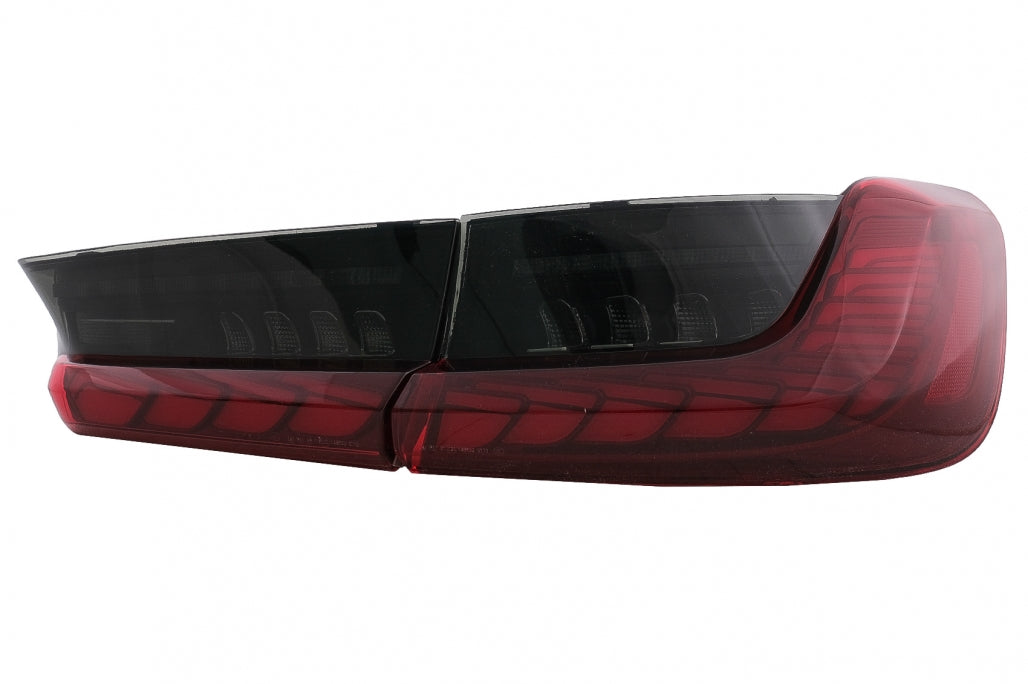 Full LED Taillights suitable for BMW 3 Series G20 G28 M3 G80 Sedan (2018-2022) Red Smoke with Dynamic Sequential Turning Light