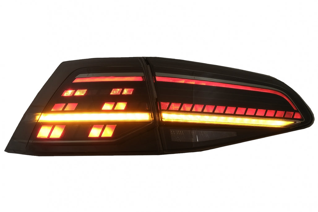Full LED Taillights suitable for VW Golf 7 & 7.5 VII (2012-2020) Facelift Retrofit G7.5 Look Dynamic Sequential Turning Lights Smoke