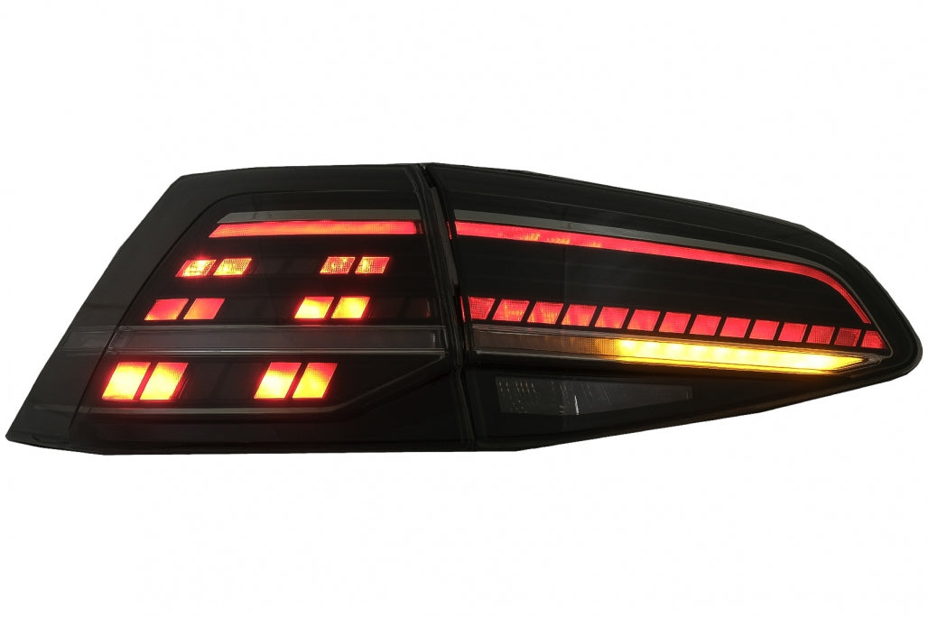 Full LED Taillights suitable for VW Golf 7 & 7.5 VII (2012-2020) Facelift Retrofit G7.5 Look Dynamic Sequential Turning Lights Smoke