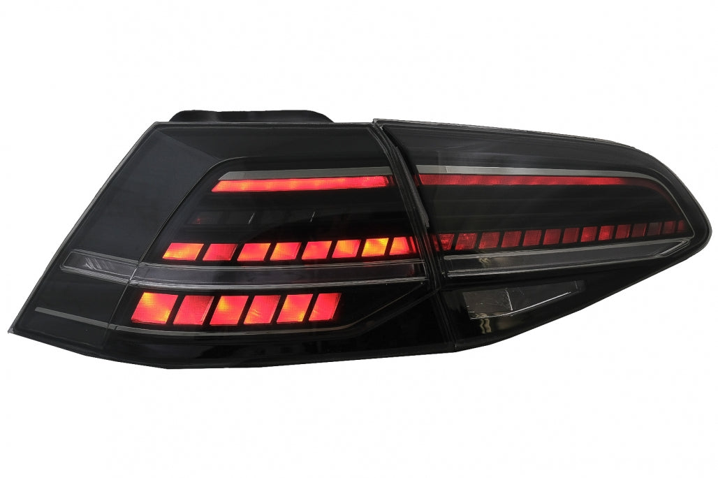 Full LED Taillights suitable for VW Golf 7 & 7.5 VII (2012-2020) Facelift Retrofit G7.5 Look Dynamic Sequential Turning Lights Smoke