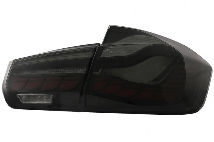 OLED Taillights Conversion to M4 Design suitable for BMW 3 Series F30 Pre LCI & LCI (2011-2019) F35 F80 Red Smoke with Dynamic Sequential Turning Light