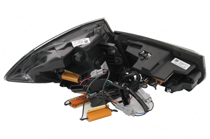 OLED Taillights Conversion to M4 Design suitable for BMW 3 Series F30 Pre LCI & LCI (2011-2019) F35 F80 Red Smoke with Dynamic Sequential Turning Light