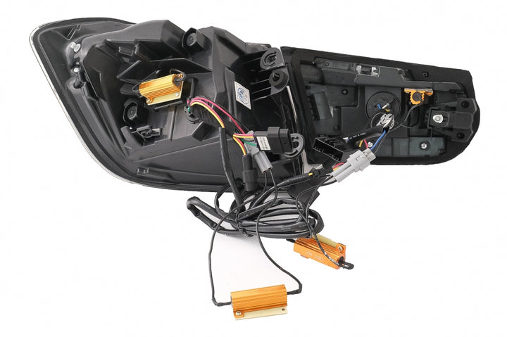 OLED Taillights Conversion to M4 Design suitable for BMW 3 Series F30 Pre LCI & LCI (2011-2019) F35 F80 Red Smoke with Dynamic Sequential Turning Light