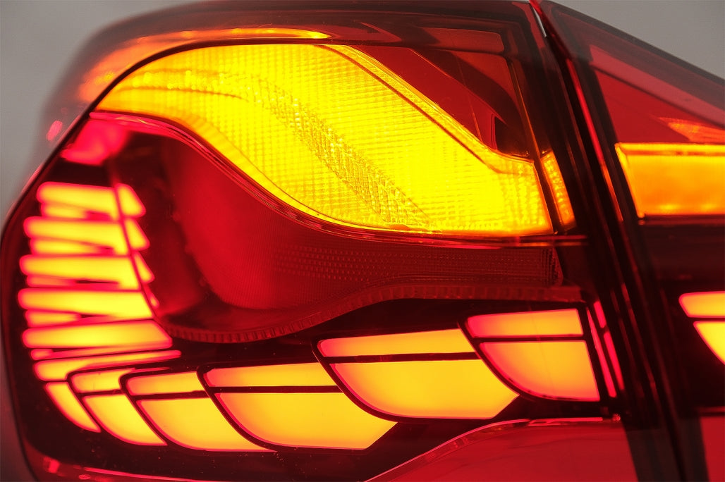 OLED Taillights suitable for BMW 4 Series F32 F33 F36 M4 F82 F83 (2013-03.2019) Red Clear with Dynamic Sequential Turning Light