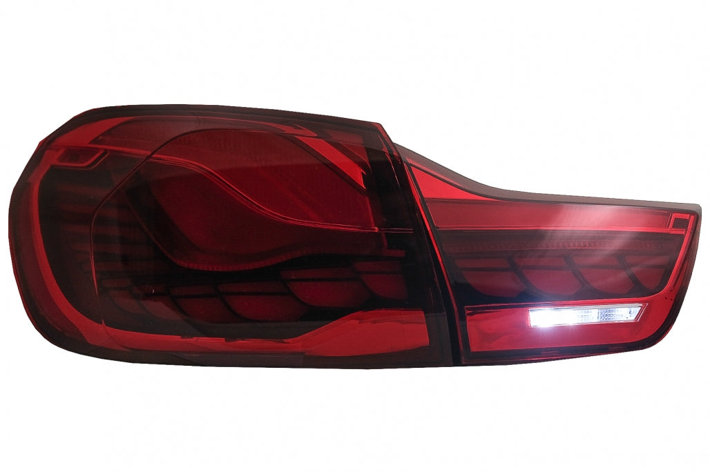 OLED Taillights suitable for BMW 4 Series F32 F33 F36 M4 F82 F83 (2013-03.2019) Red Clear with Dynamic Sequential Turning Light