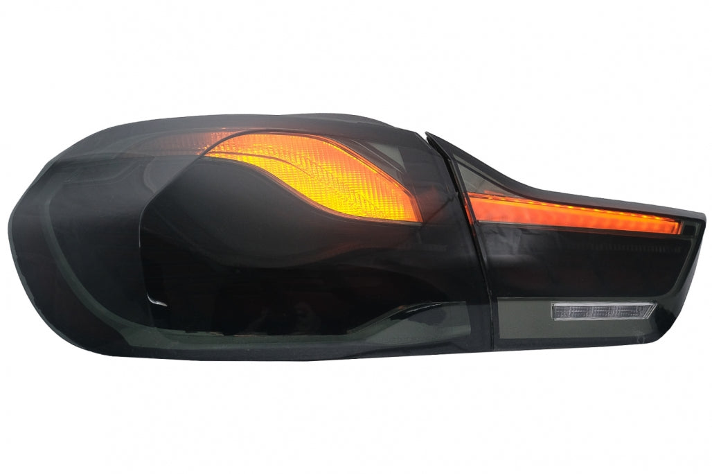 OLED Taillights suitable for BMW 4 Series F32 F33 F36 M4 F82 F83 (2013-03.2019) Red Smoke with Dynamic Sequential Turning Light