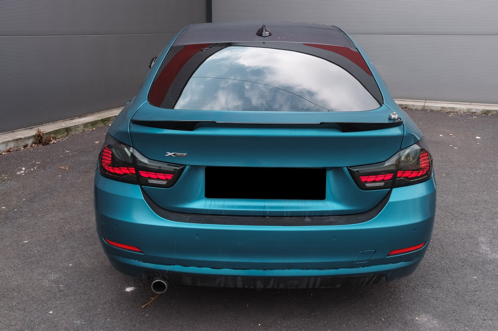 OLED Taillights suitable for BMW 4 Series F32 F33 F36 M4 F82 F83 (2013-03.2019) Red Smoke with Dynamic Sequential Turning Light