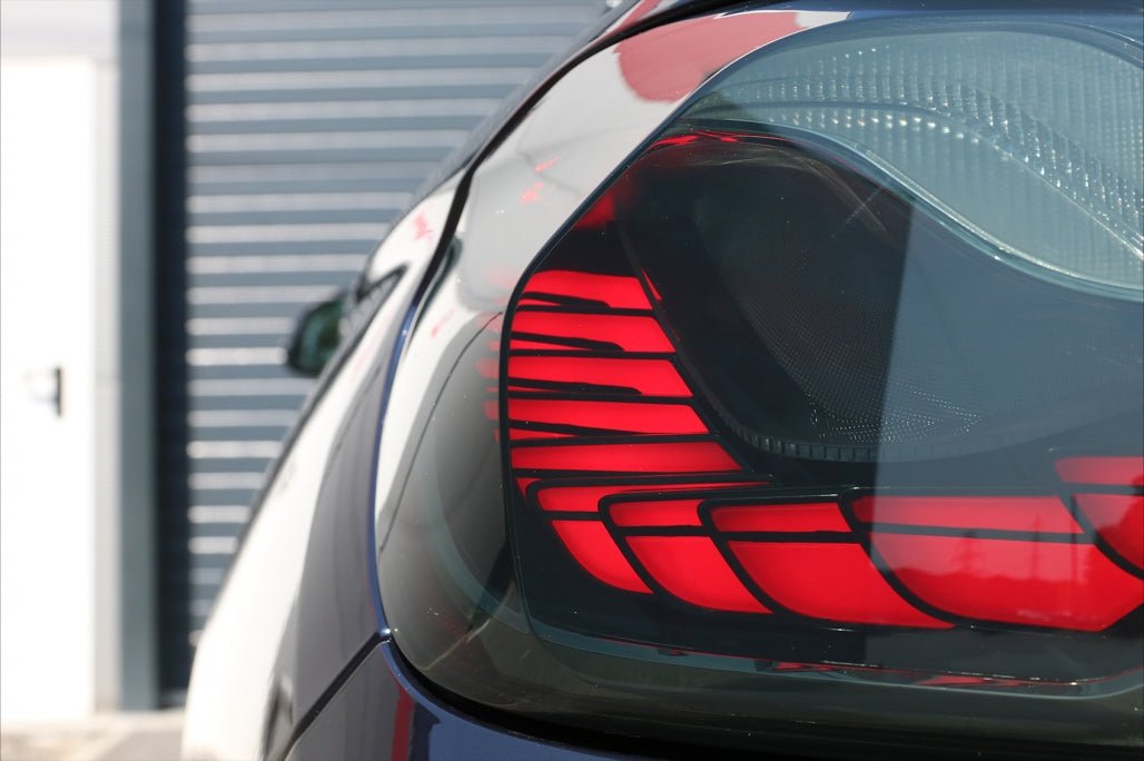 OLED Taillights suitable for BMW 4 Series F32 F33 F36 M4 F82 F83 (2013-03.2019) Red Smoke with Dynamic Sequential Turning Light