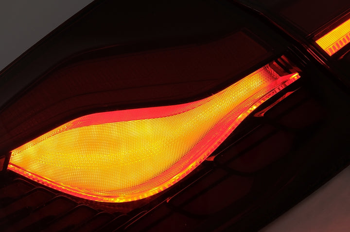 LED Taillights suitable for BMW 5 Series F10 (2011-2017) with Dynamic Sequential Turning Light Upgrade to LCI G30 Design