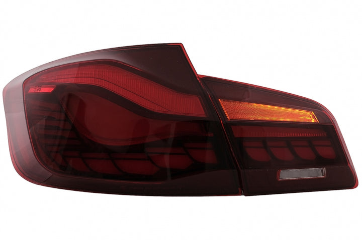 LED Taillights suitable for BMW 5 Series F10 (2011-2017) with Dynamic Sequential Turning Light Upgrade to LCI G30 Design
