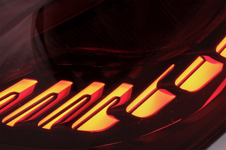 Taillights Full LED suitable for VW Golf 6 VI (2008-2013) Red Smoke with Sequential Dynamic Turning Lights (LHD and RHD)