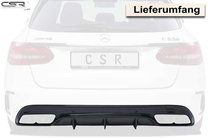 Diffuser | Rear apron for Mercedes-Benz C-Class W/S/V/C/A 205