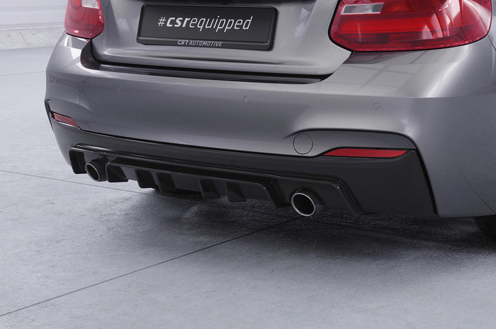 Diffuser | Rear apron with ABE for BMW 2 Series F22 / F23 M-Package