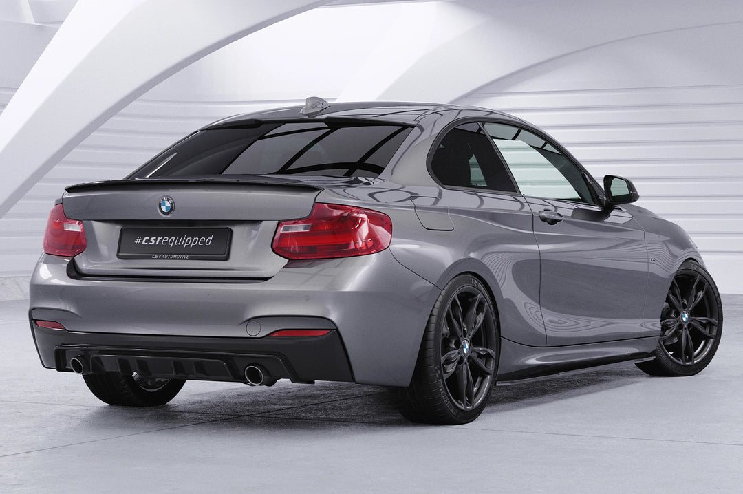 Diffuser | Rear apron with ABE for BMW 2 Series F22 / F23 M-Package
