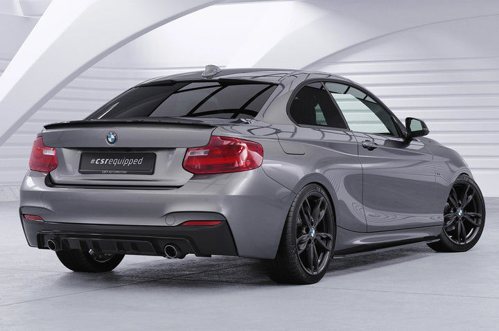 Diffuser | Rear apron with ABE for BMW 2 Series F22 / F23 M-Package