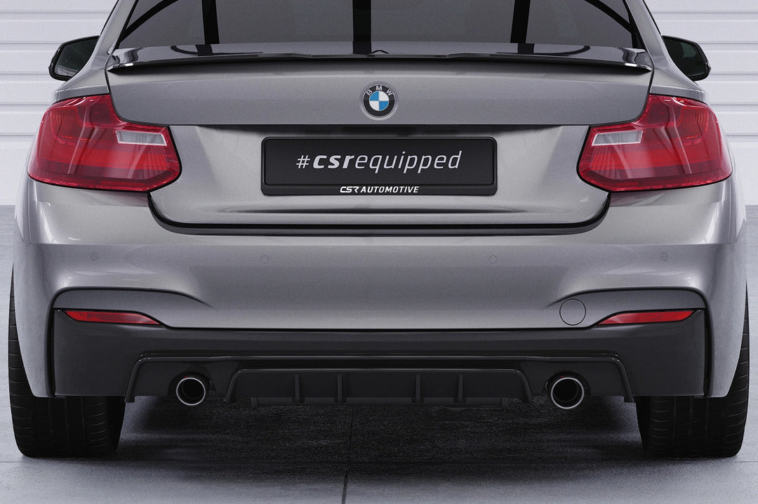 Diffuser | Rear apron with ABE for BMW 2 Series F22 / F23 M-Package