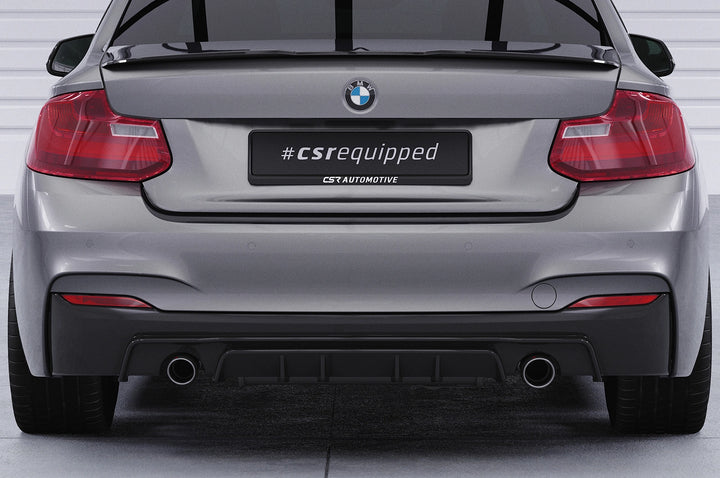 Diffuser | Rear apron with ABE for BMW 2 Series F22 / F23 M-Package