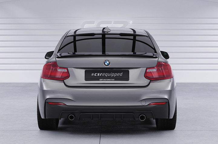 Diffuser | Rear apron with ABE for BMW 2 Series F22 / F23 M-Package
