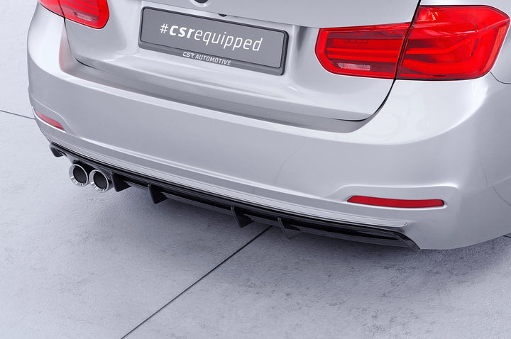 Diffuser | Rear apron with ABE for BMW 3 Series F30 Sedan