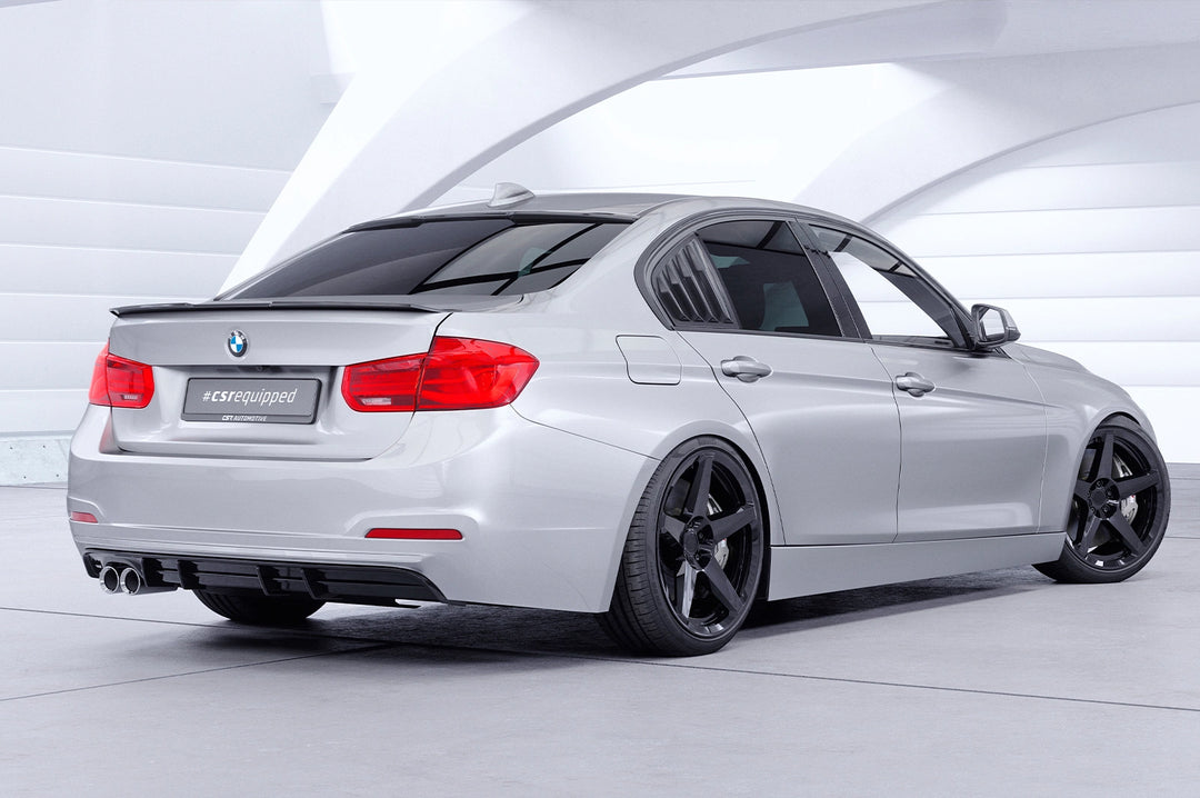 Diffuser | Rear apron with ABE for BMW 3 Series F30 Sedan