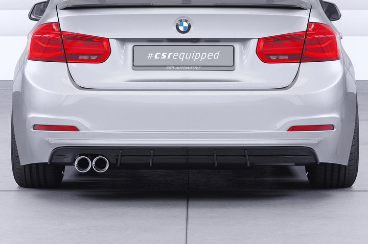 Diffuser | Rear apron with ABE for BMW 3 Series F30 Sedan