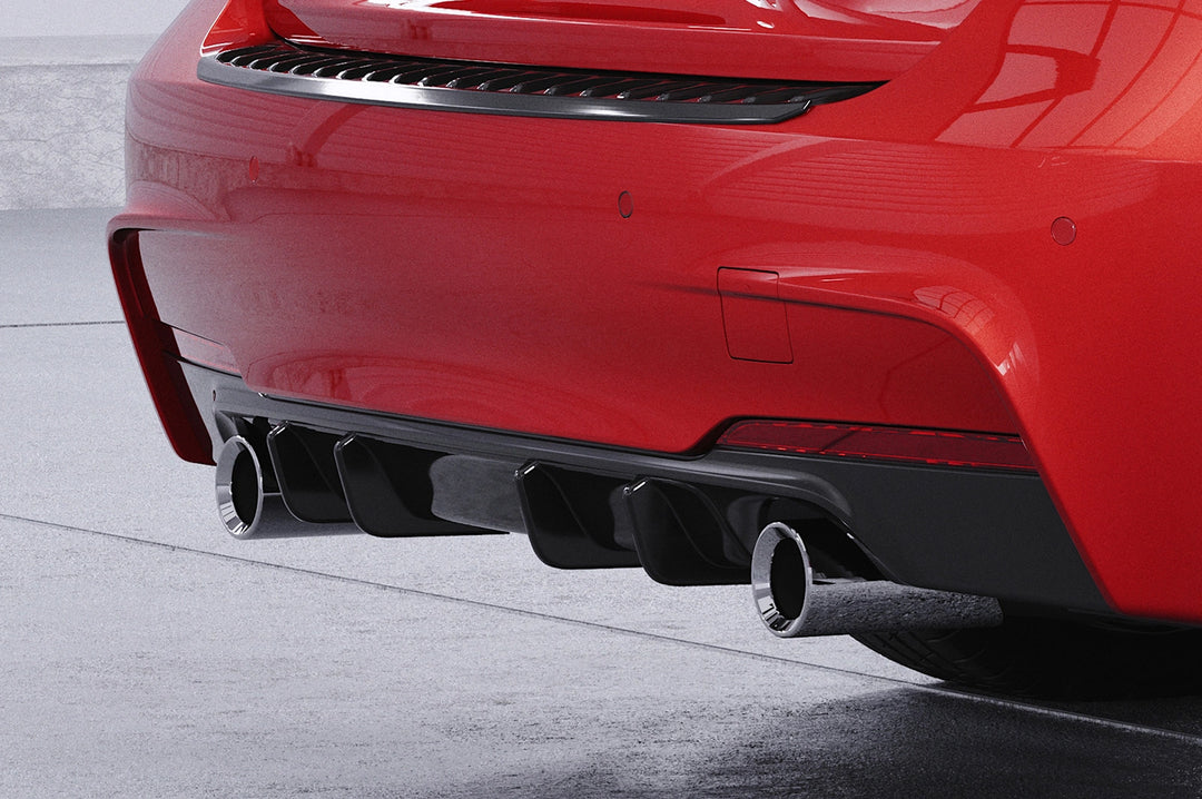 Diffuser | Rear apron with ABE for BMW 3 Series F30 M-Package