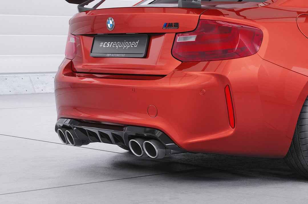 Diffuser | Rear apron with ABE for BMW M2 F87