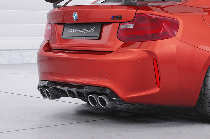 Diffuser | Rear apron with ABE for BMW M2 F87