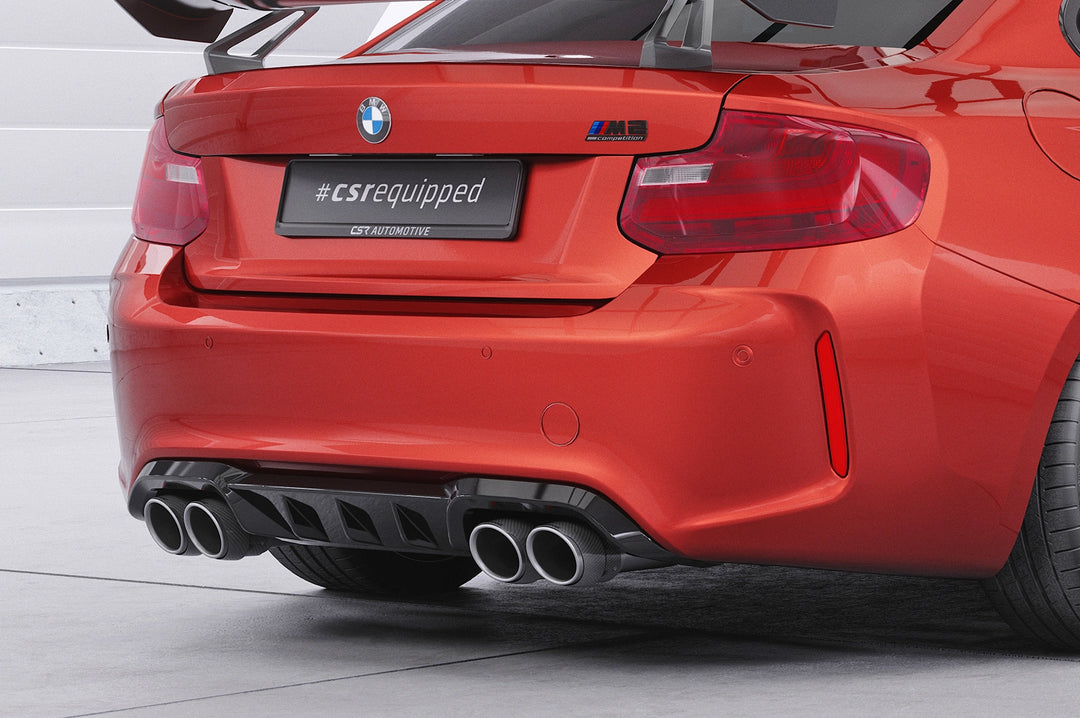 Diffuser | Rear apron with ABE for BMW M2 F87
