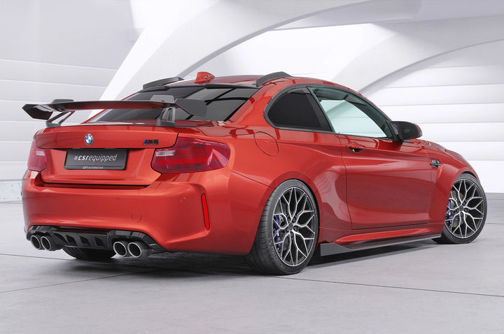 Diffuser | Rear apron with ABE for BMW M2 F87