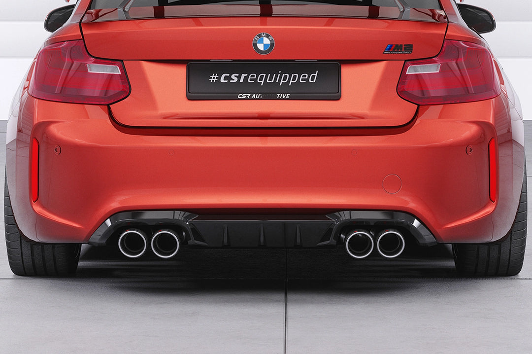 Diffuser | Rear apron with ABE for BMW M2 F87