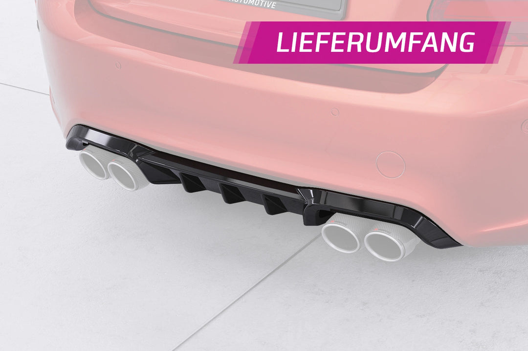 Diffuser | Rear apron with ABE for BMW M2 F87