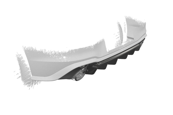 Diffuser for VW Golf 8 GTI