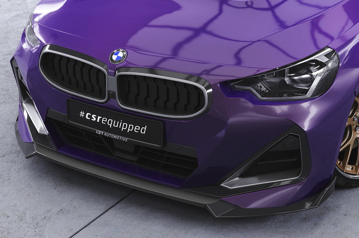 Front spoiler | Cup spoiler lip with ABE for BMW 2 Series G42 M-Package/M240i