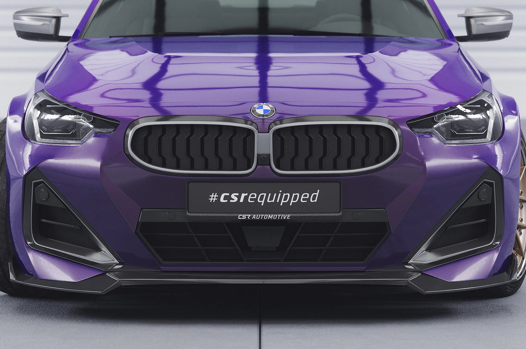 Front spoiler | Cup spoiler lip with ABE for BMW 2 Series G42 M-Package/M240i