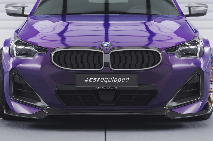 Front spoiler | Cup spoiler lip with ABE for BMW 2 Series G42 M-Package/M240i