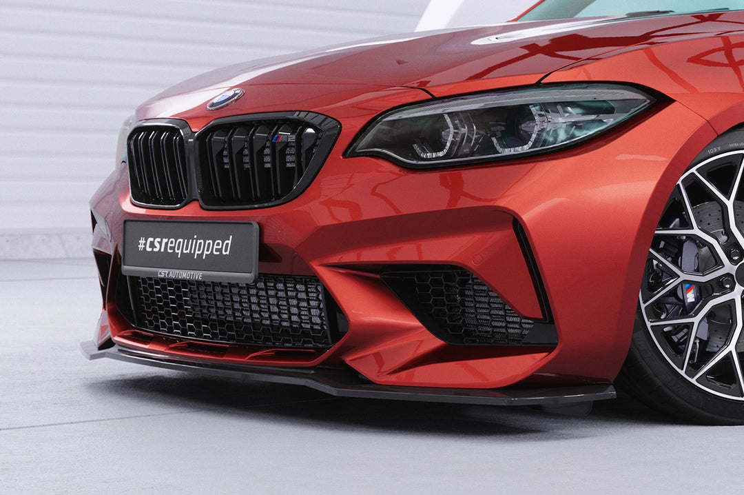 Front spoiler | Cup spoiler lip with ABE for BMW M2 Competition
