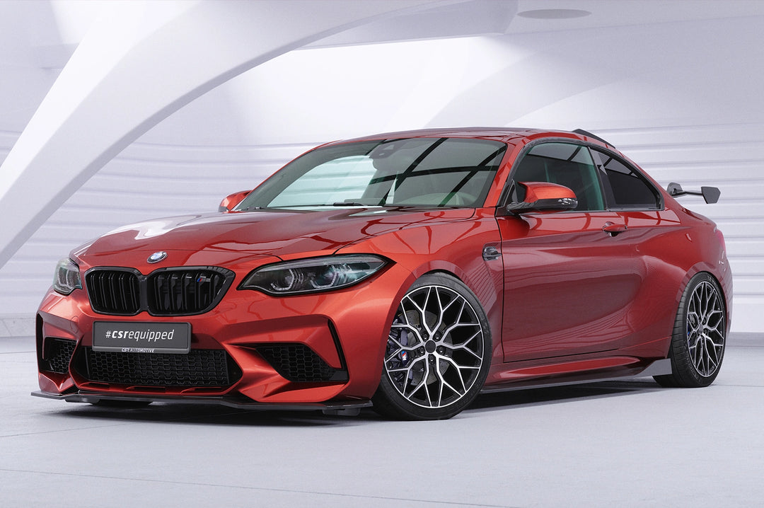 Front spoiler | Cup spoiler lip with ABE for BMW M2 Competition