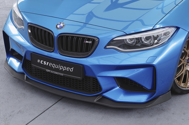 Front spoiler | Cup spoiler lip with ABE for BMW M2 (F87)