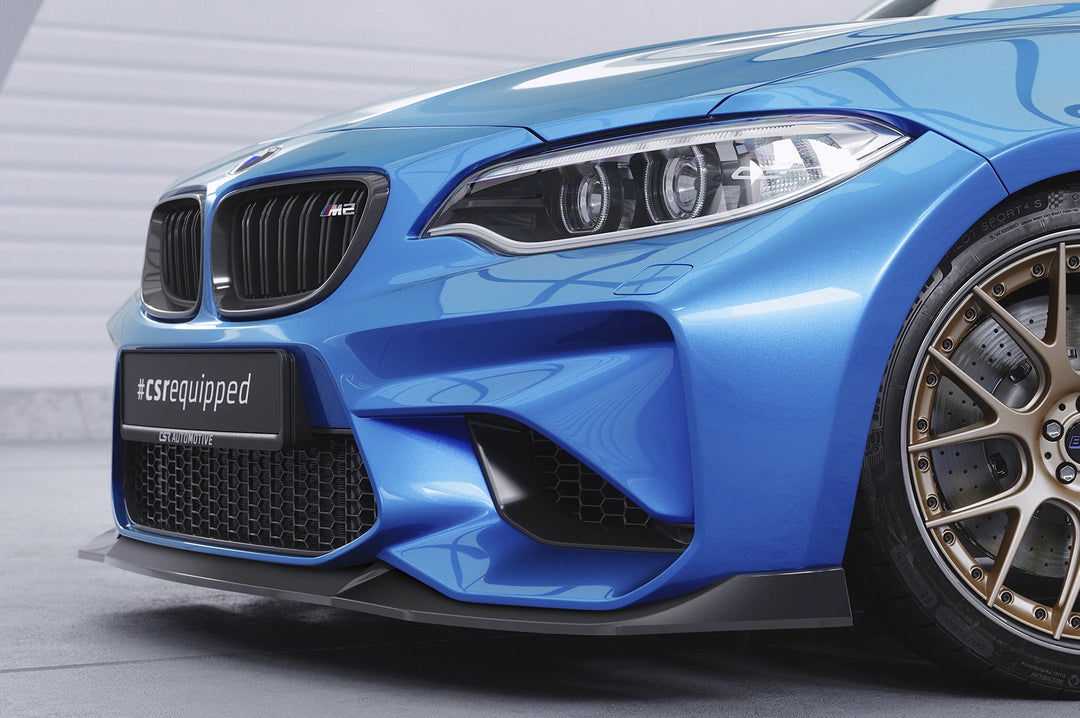 Front spoiler | Cup spoiler lip with ABE for BMW M2 (F87)