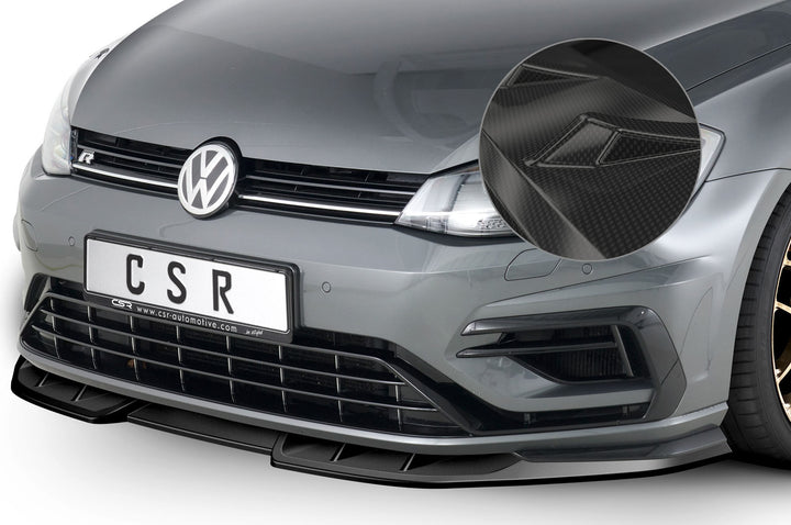 Front spoiler lip for VW Golf 7 R